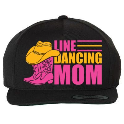 Line Dancing Mom T Wool Snapback Cap