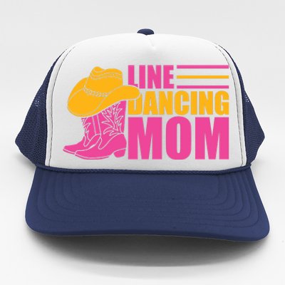 Line Dancing Mom T Trucker Hat