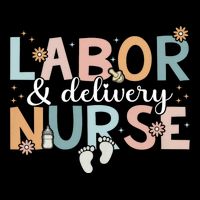 Labor & Delivery Nurse Leopard Rainbow Nursing Nurse Week Cooling Performance Crew T-Shirt