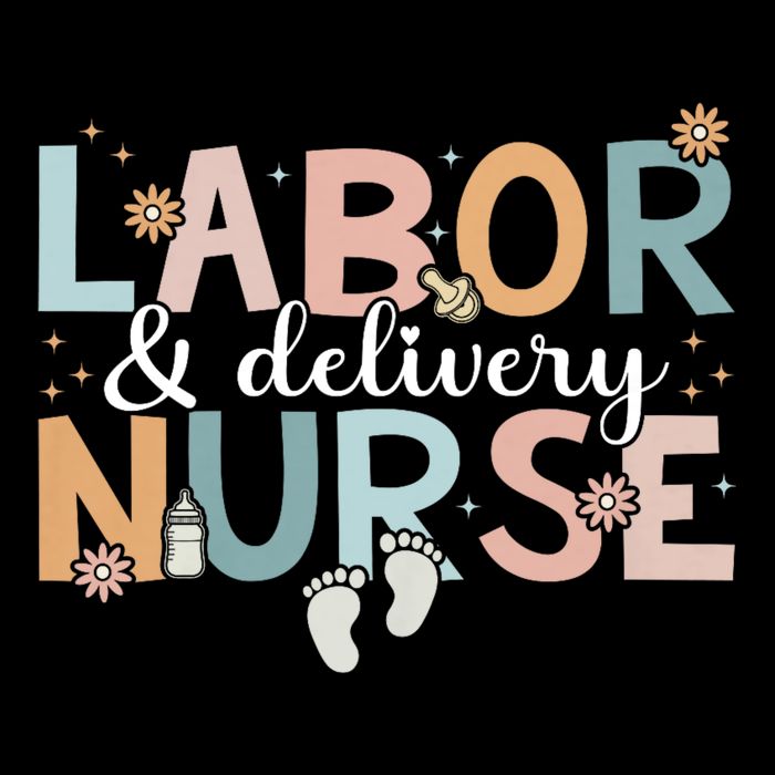 Labor & Delivery Nurse Leopard Rainbow Nursing Nurse Week Cooling Performance Crew T-Shirt
