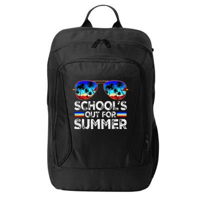 Last Day Of School Schools Out For Summer City Backpack