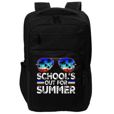 Last Day Of School Schools Out For Summer Impact Tech Backpack