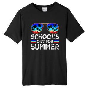 Last Day Of School Schools Out For Summer Tall Fusion ChromaSoft Performance T-Shirt