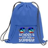 Last Day Of School Schools Out For Summer Sweatshirt Cinch Pack Bag