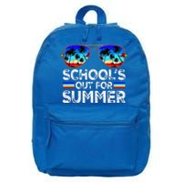 Last Day Of School Schools Out For Summer 16 in Basic Backpack