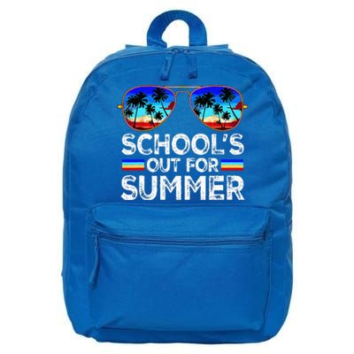 Last Day Of School Schools Out For Summer 16 in Basic Backpack