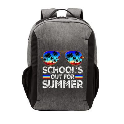 Last Day Of School Schools Out For Summer Vector Backpack