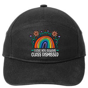 Last Day Of School Teacher 7-Panel Snapback Hat