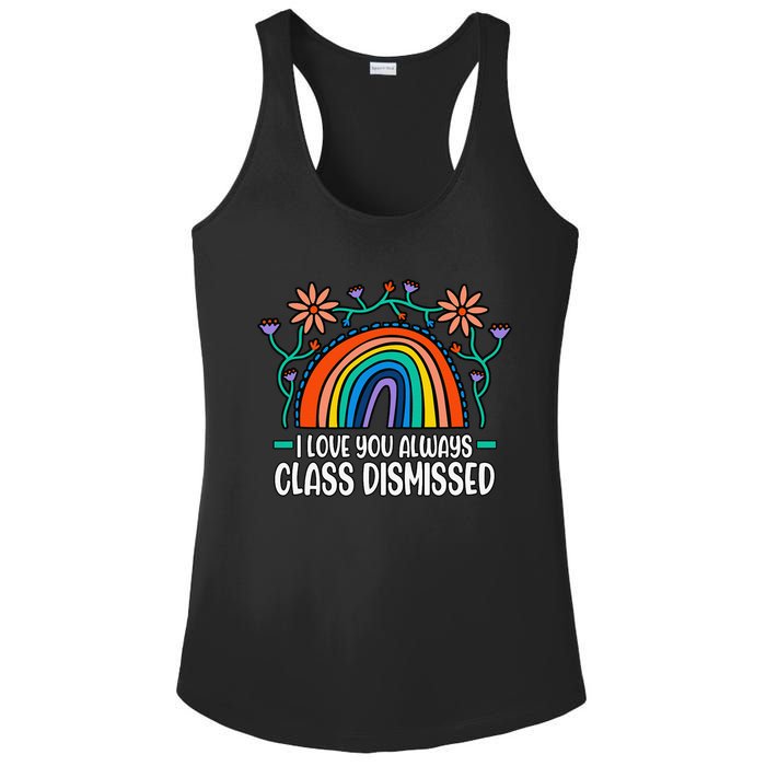 Last Day Of School Teacher Ladies PosiCharge Competitor Racerback Tank