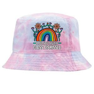 Last Day Of School Teacher Tie-Dyed Bucket Hat