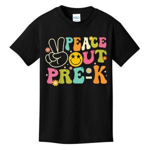 Last Day Of School Peace Out PreSchool Pre K Teacher Kids T-Shirt