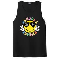 Last Day Of School Graduation Groovy Schools Out PosiCharge Competitor Tank