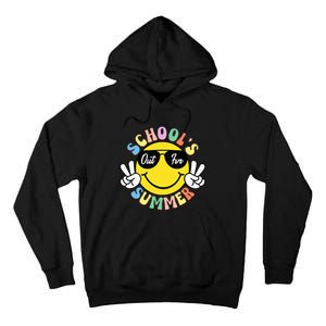 Last Day Of School Graduation Groovy Schools Out Tall Hoodie