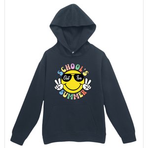 Last Day Of School Graduation Groovy Schools Out Urban Pullover Hoodie