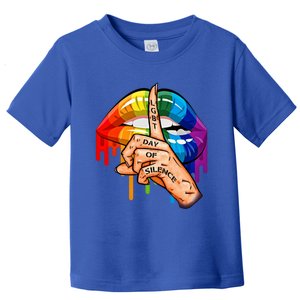 Lgbt Day Of Silence Let Lgbt Signal Funny Gift Toddler T-Shirt