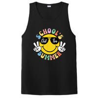 Last Day Of School Graduation Groovy Schools Out For Summer PosiCharge Competitor Tank