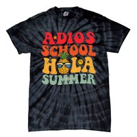 Last day of school teacher Adios School Hola Summer Teacher Tie-Dye T-Shirt