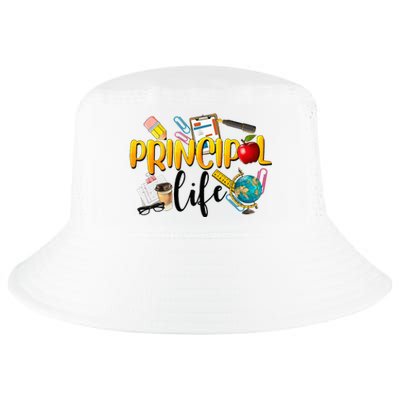 Last Day Of School Principal Life End Of Year Summer Vibes Cool Comfort Performance Bucket Hat