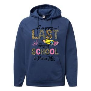 Last Day Of School Teacher Student Graduation Performance Fleece Hoodie