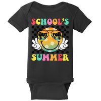 Last Day Of School Smile Teacher Schools Out For Summer Baby Bodysuit