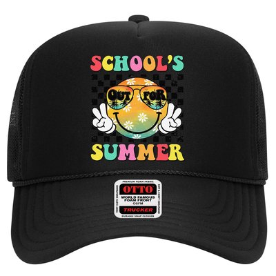 Last Day Of School Smile Teacher Schools Out For Summer Hat