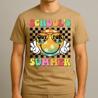 Last Day Of School Smile Teacher Schools Out For Summer T-Shirt