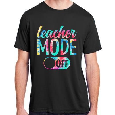 Last Day of School teacher mode off Teacher Adult ChromaSoft Performance T-Shirt