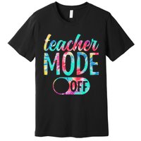 Last Day of School teacher mode off Teacher Premium T-Shirt