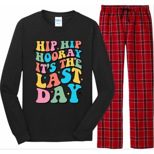 Last Day Of School Hello Summer Teacher Gift Long Sleeve Pajama Set