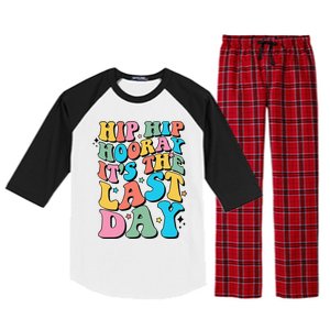 Last Day Of School Hello Summer Teacher Gift Raglan Sleeve Pajama Set