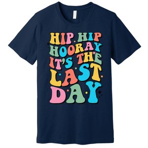 Last Day Of School Hello Summer Teacher Gift Premium T-Shirt