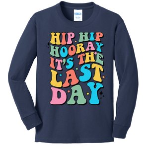 Last Day Of School Hello Summer Teacher Gift Kids Long Sleeve Shirt