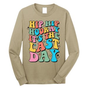 Last Day Of School Hello Summer Teacher Gift Long Sleeve Shirt