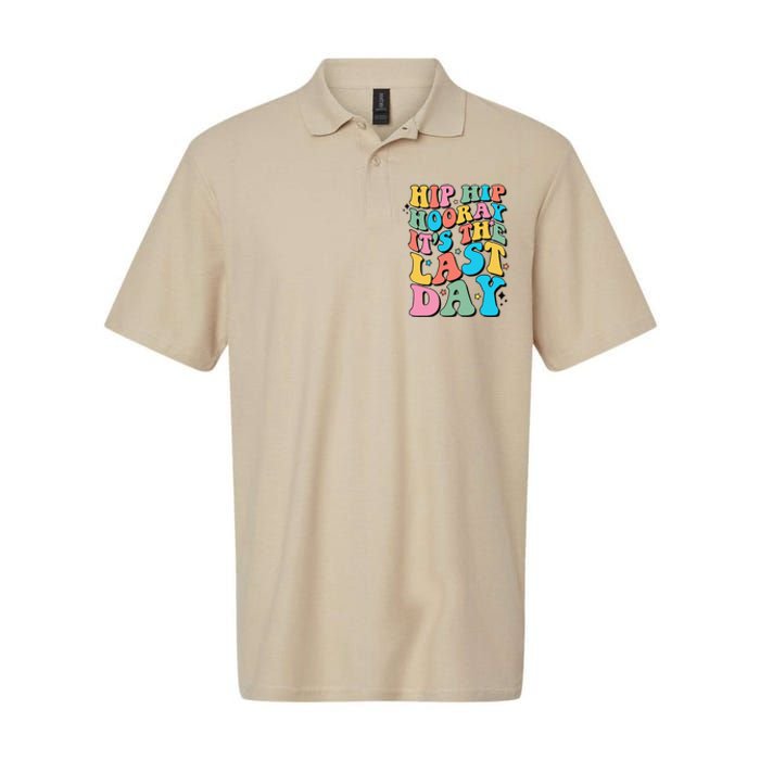 Last Day Of School Hello Summer Teacher Gift Softstyle Adult Sport Polo