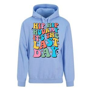 Last Day Of School Hello Summer Teacher Gift Unisex Surf Hoodie