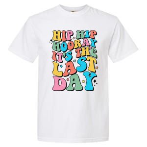 Last Day Of School Hello Summer Teacher Gift Garment-Dyed Heavyweight T-Shirt