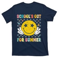 Last Day Of School Retro Schools Out For Summer Teacher T-Shirt