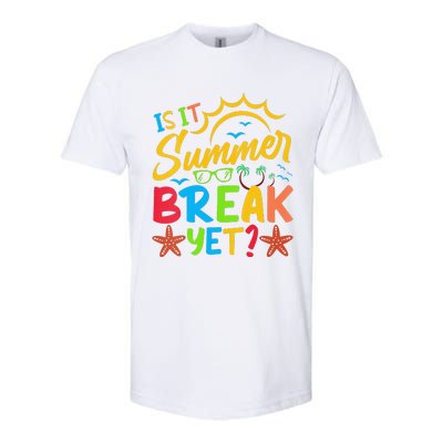 Last Day Of School Is It Summer Break Yet Teacher Off Duty Softstyle CVC T-Shirt