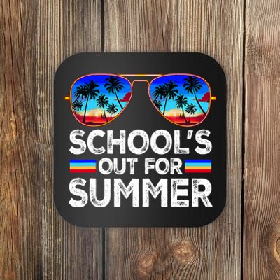 Last Day Of School Schools Out For Summer Teacher Coaster