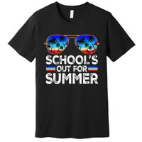 Last Day Of School Schools Out For Summer Teacher Premium T-Shirt