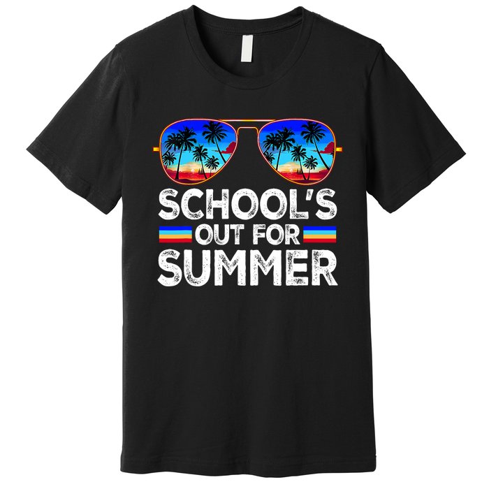 Last Day Of School Schools Out For Summer Teacher Premium T-Shirt