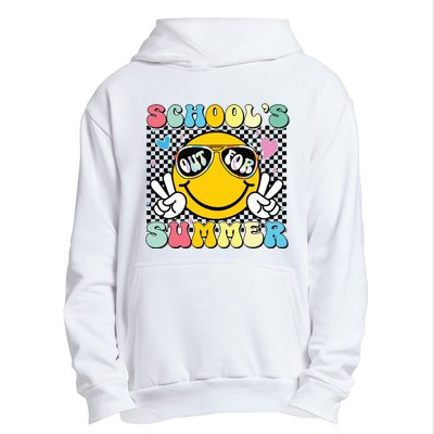 Last Day Of School Retro Schools Out For Summer Teacher Urban Pullover Hoodie