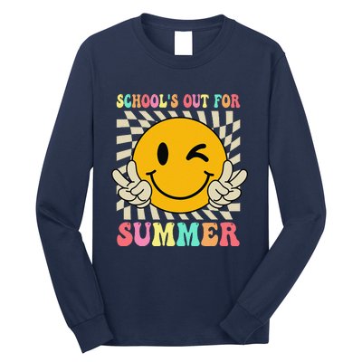 Last Day Of School Schools Out For Summer Teacher Long Sleeve Shirt