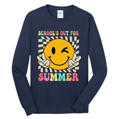 Last Day Of School Schools Out For Summer Teacher Tall Long Sleeve T-Shirt