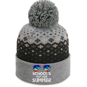 Last Day Of School Schools Out For Summer Teacher Boy The Baniff Cuffed Pom Beanie