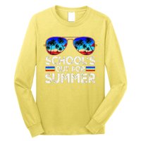 Last Day Of School Schools Out For Summer Teacher Boy Long Sleeve Shirt