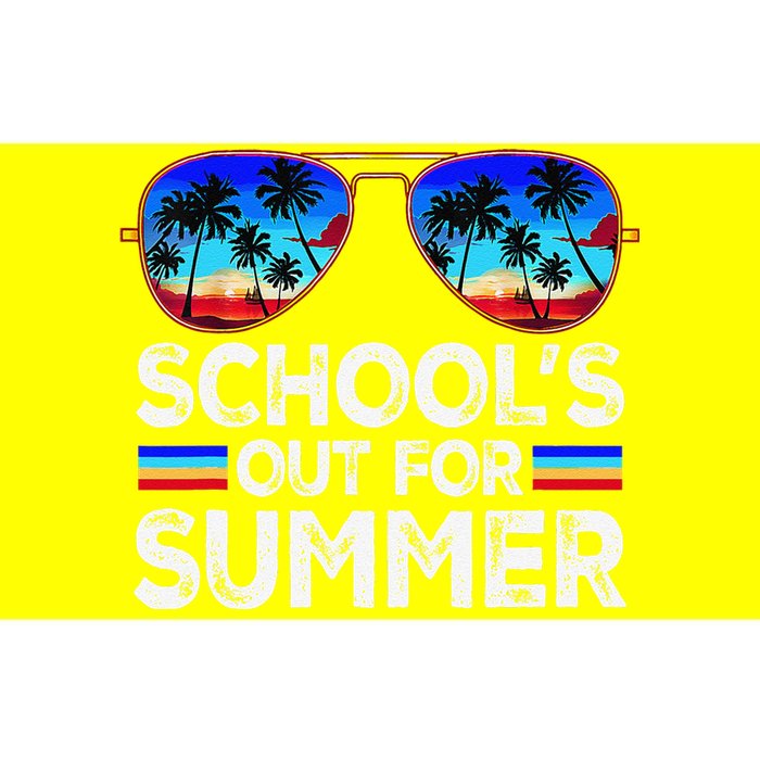 Last Day Of School Schools Out For Summer Teacher Boy Bumper Sticker