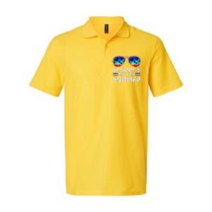 Last Day Of School Schools Out For Summer Teacher Boy Softstyle Adult Sport Polo