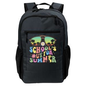 Last Day Of School Graduation Groovy Schools Out For Summer Daily Commute Backpack