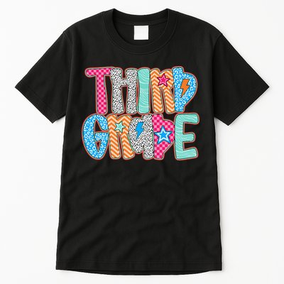 Last Day Of School Third Grade Graduation Teacher Student Tall T-Shirt